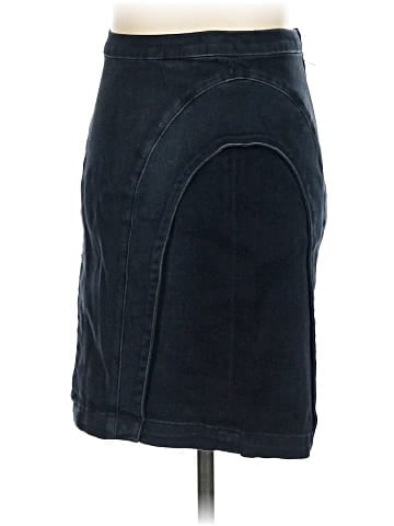 7 For All Mankind Denim Skirt (view 2)