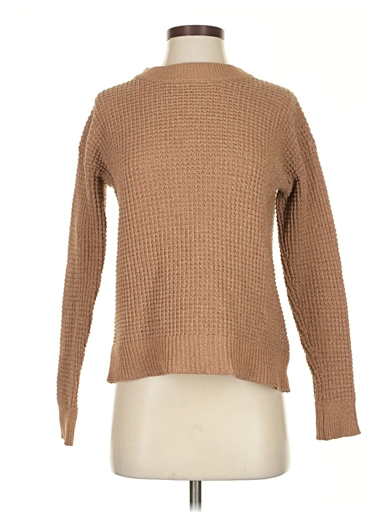 Pre-owned Time And Tru Pullover Sweater In Brown