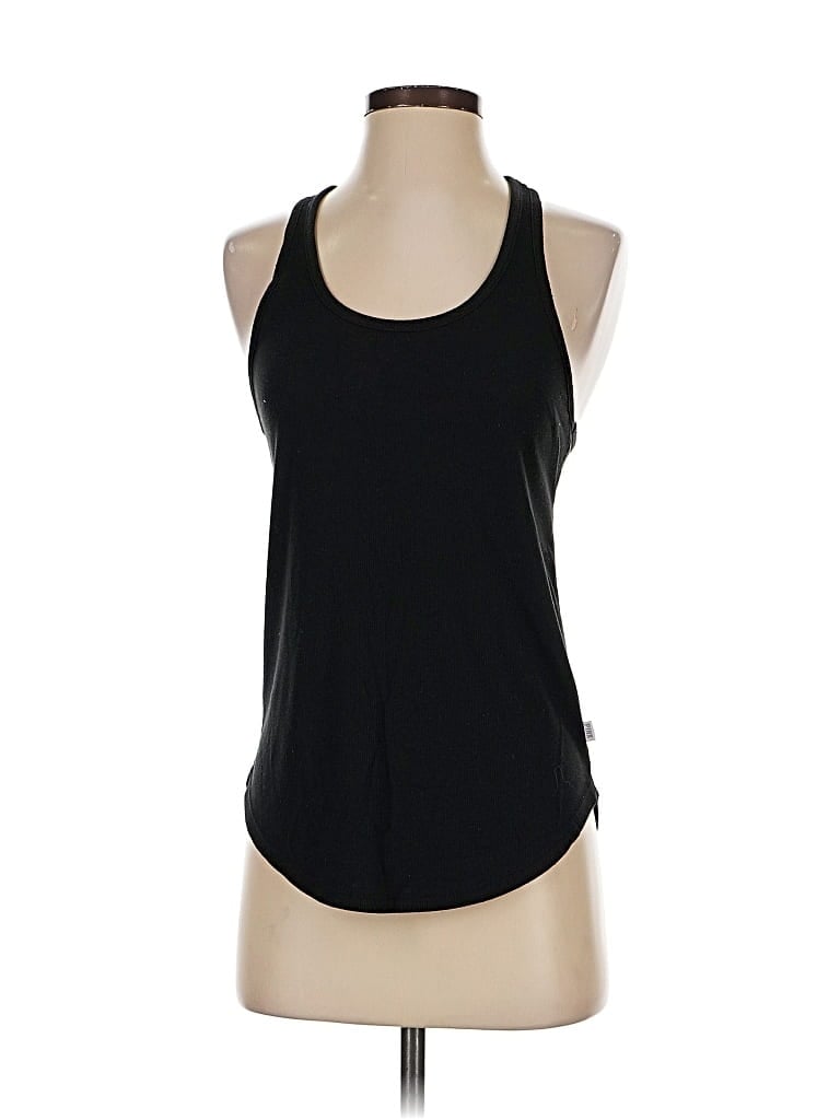 Pre-owned Victoria's Secret Pink Active Tank Top In Black