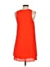 Everly 100% Polyester Solid Orange Casual Dress Size S - photo 2