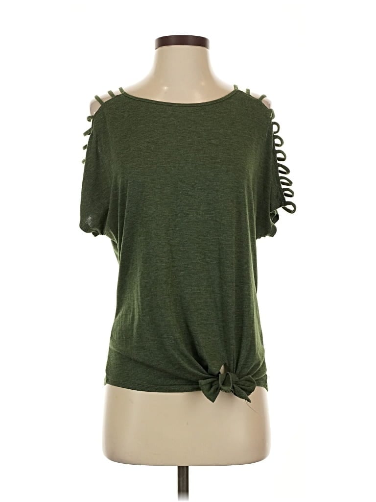 Pre-owned Perseption Concept Short Sleeve T-shirt In Green