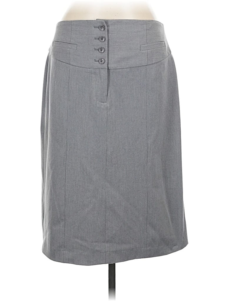 Pre-owned Grace Elements Formal Skirt In Gray