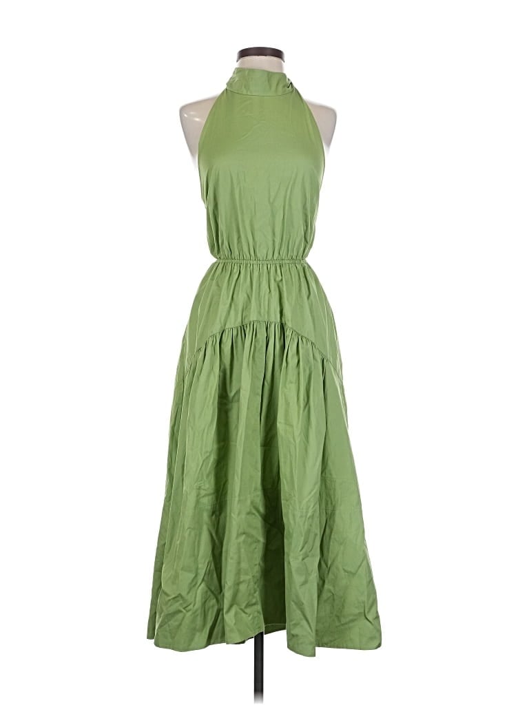 Pre-owned Vince Casual Dress In Green