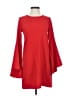 Aqua Solid Red Cocktail Dress Size S - photo 1