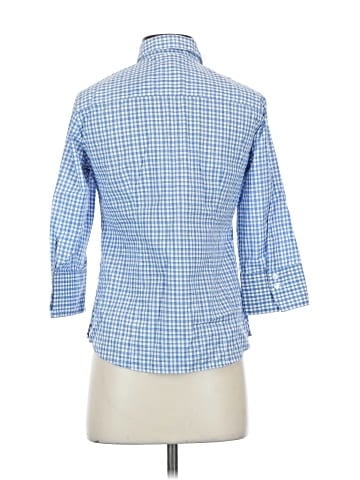 Foxcroft 3/4 Sleeve Button-Down Shirt (view 2)