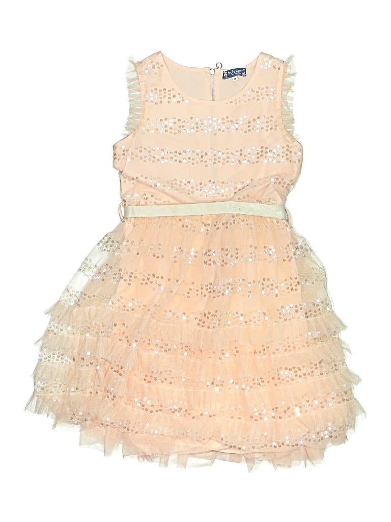 Pre-owned Truly Me Kids' Dress In White