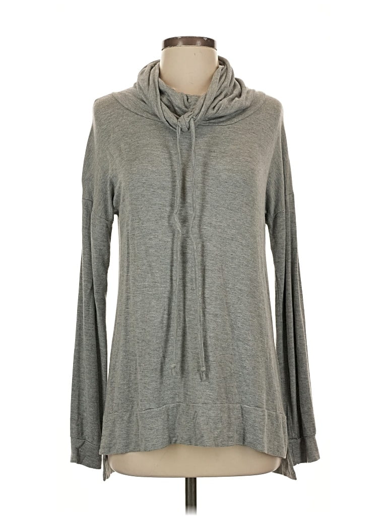 Pre-owned By Design Long Sleeve Turtleneck In Gray