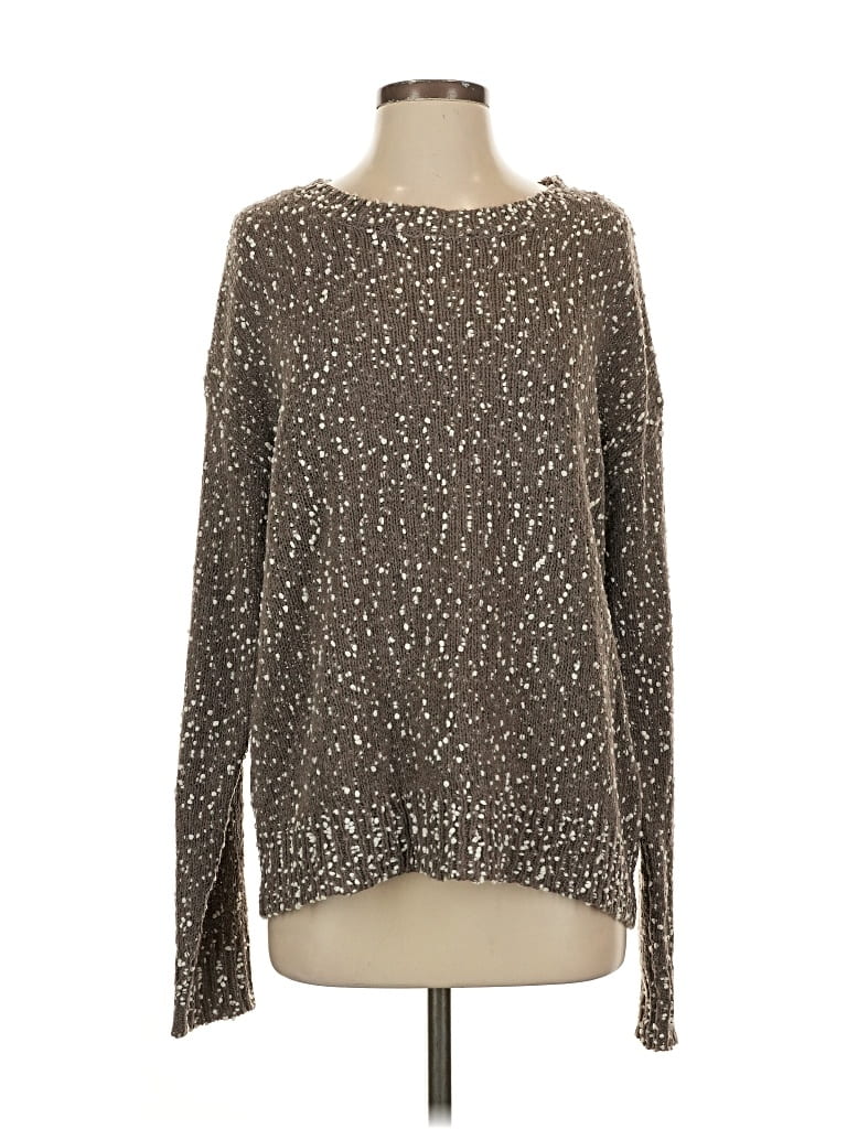 Pre-owned Andree By Unit Pullover Sweater In Brown