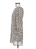 Alya 100% Polyester Houndstooth Gray Casual Dress Size M - photo 5
