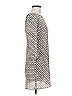 Alya 100% Polyester Houndstooth Gray Casual Dress Size M - photo 4