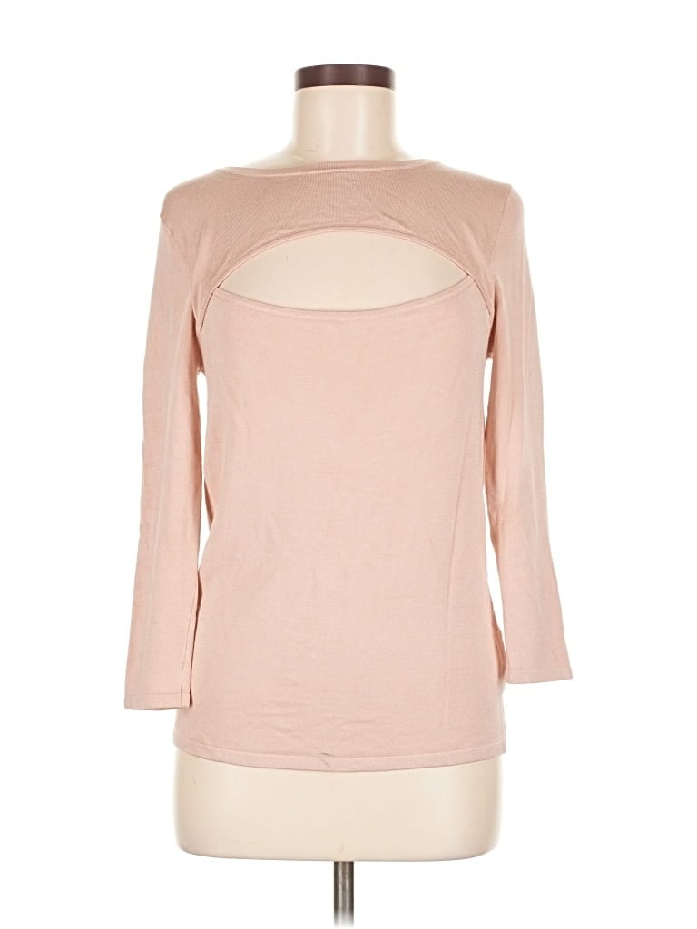 Pre-owned L'agence Pullover Sweater In Pink
