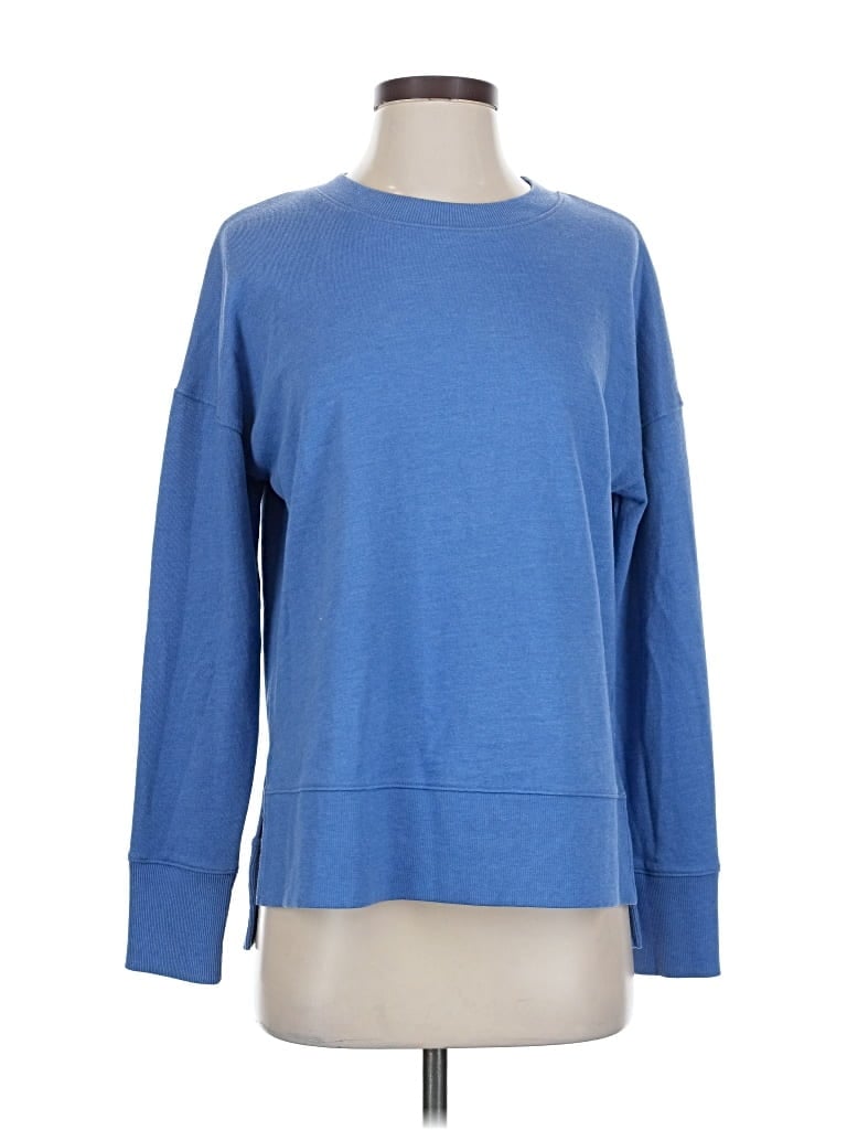 Pre-owned Time And Tru Pullover Sweater In Blue
