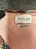 Saylor Brown 3/4 Sleeve Blouse Size S - photo 6