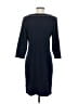 Talbots 100% Cotton Blue Casual Dress Size M - photo 2