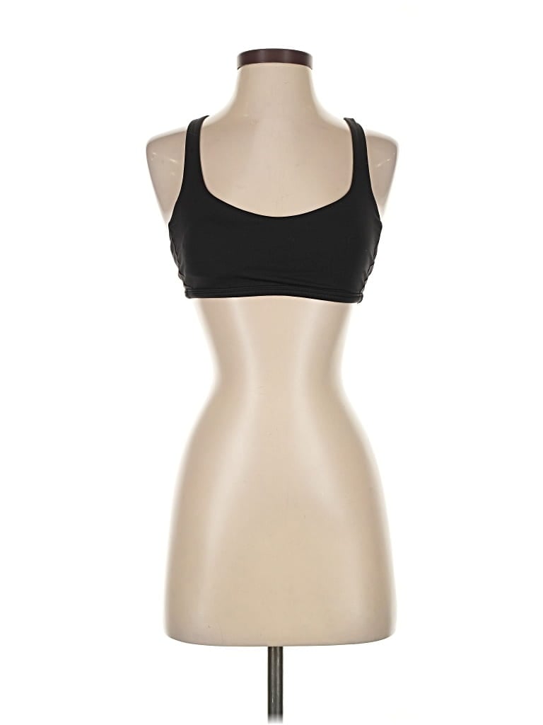 Pre-owned Lululemon Athletica Sports Bra In Black