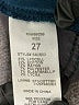 Level 99 Color Block Teal Casual Pants Size 27 waist - photo 7
