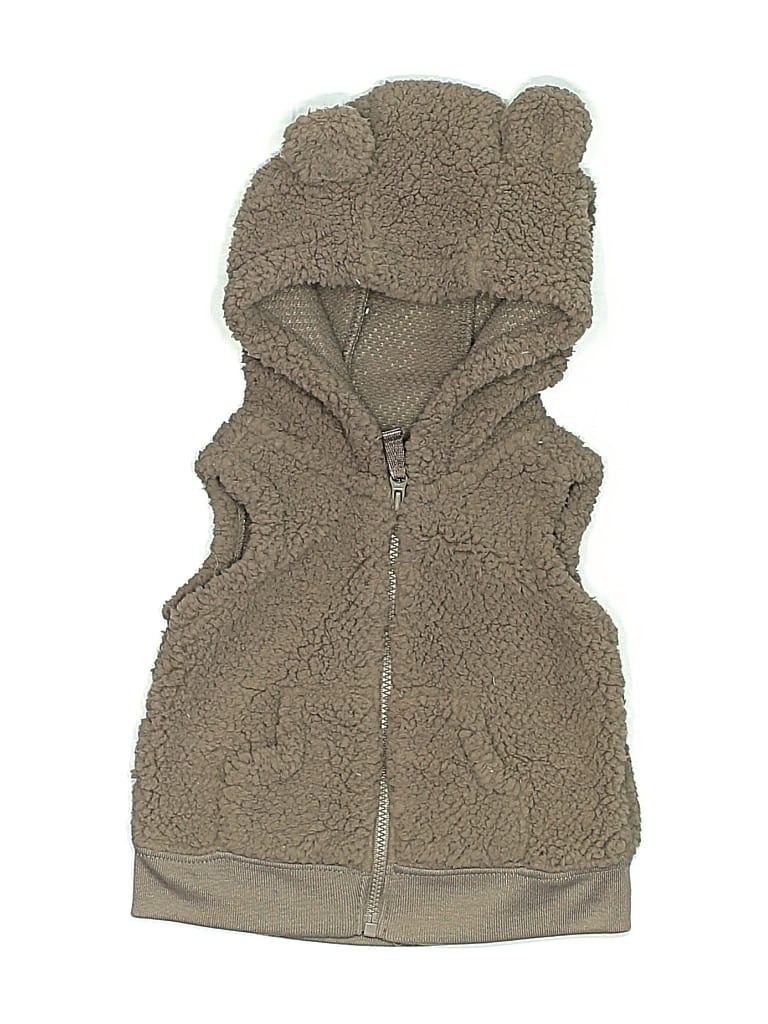 Pre-owned Carter's Babies' Vest In Brown