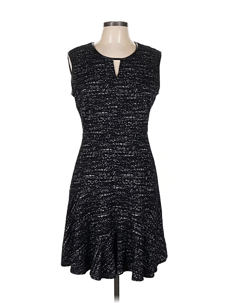 Pre-owned Nic + Zoe Casual Dress In Black