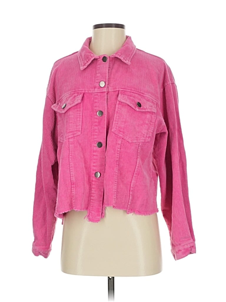 Pre-owned Unbranded Jacket In Pink