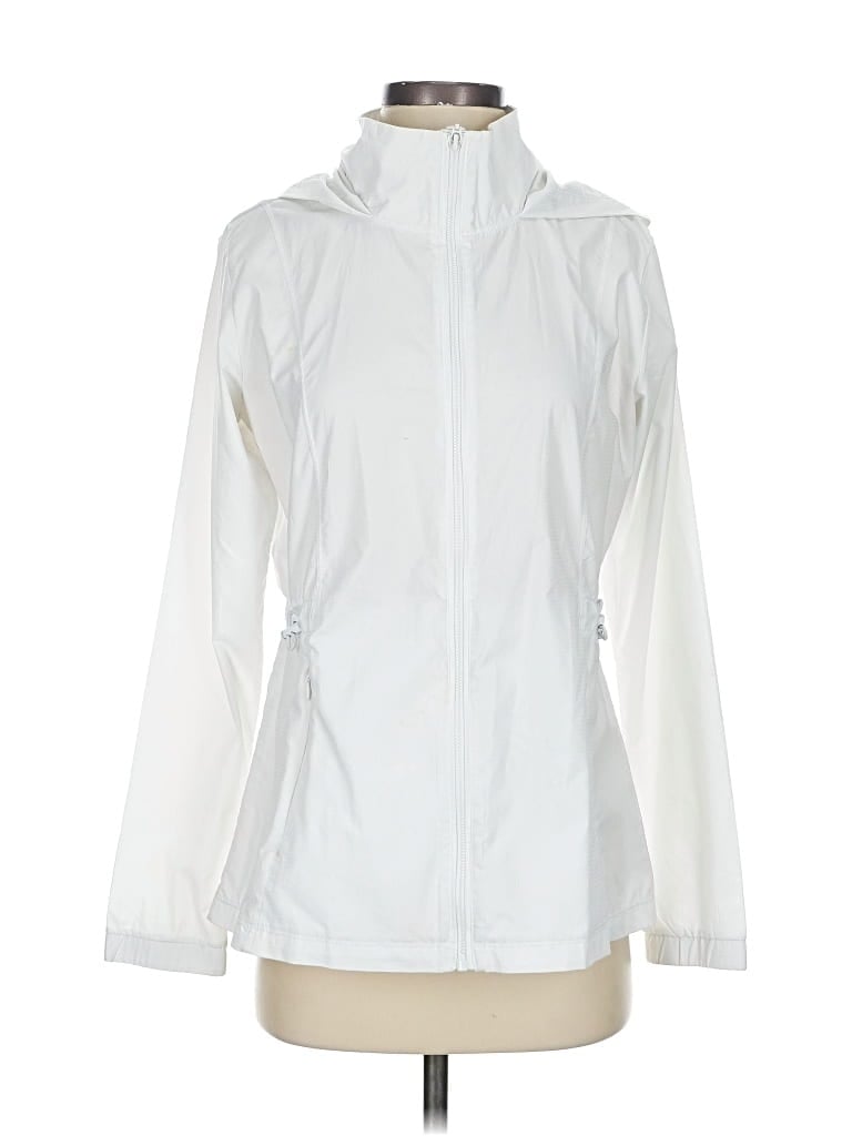 Pre-owned Tail Raincoat In White