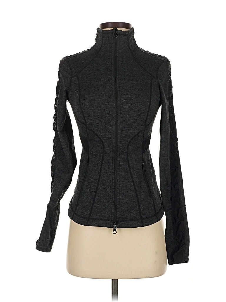 Pre-owned Zella Jacket In Gray