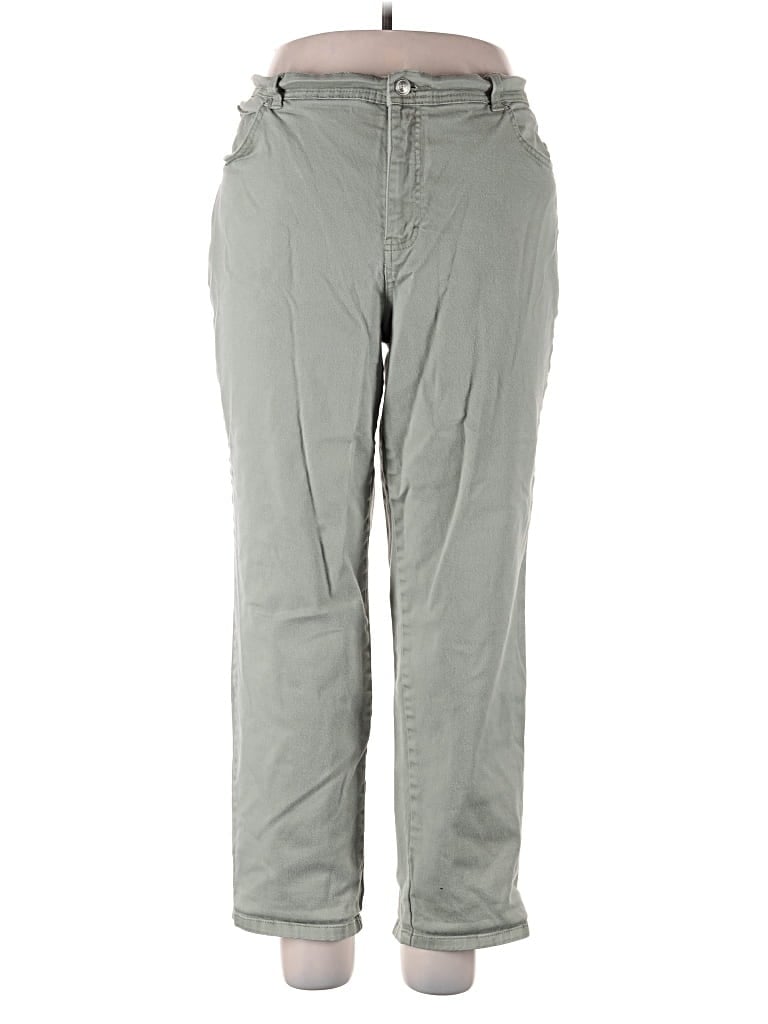 Pre-owned Gloria Vanderbilt Jeans In Gray