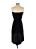 Express Solid Black Cocktail Dress Size XS - photo 2