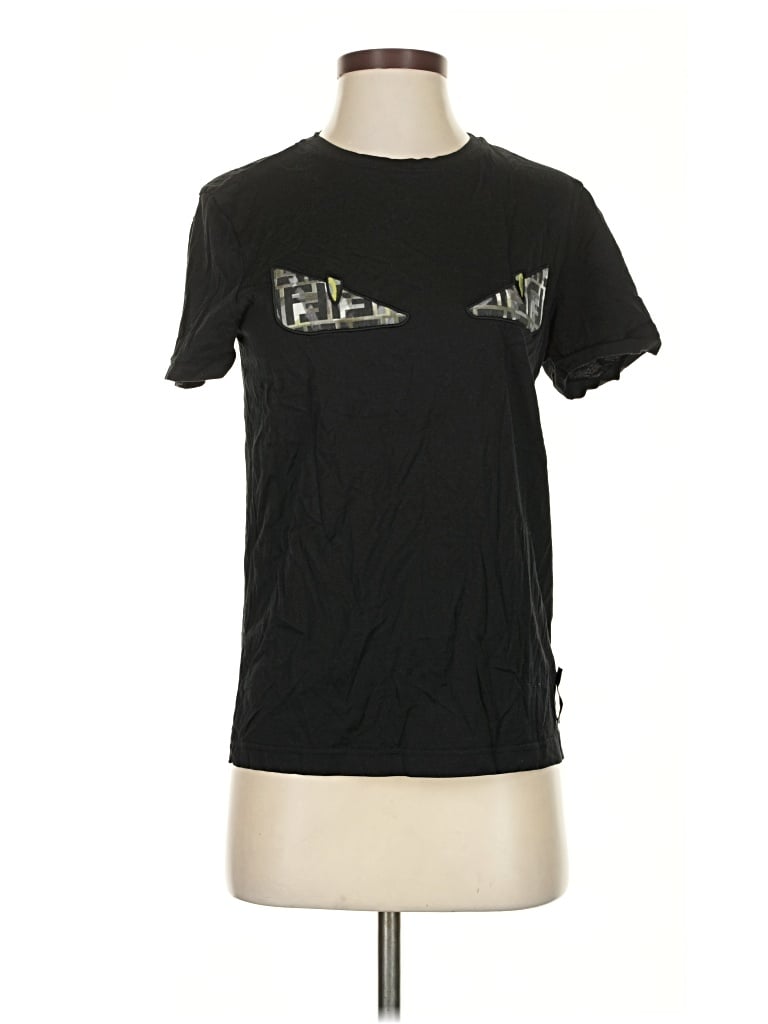 Pre-owned Fendi Active T-shirt In Black