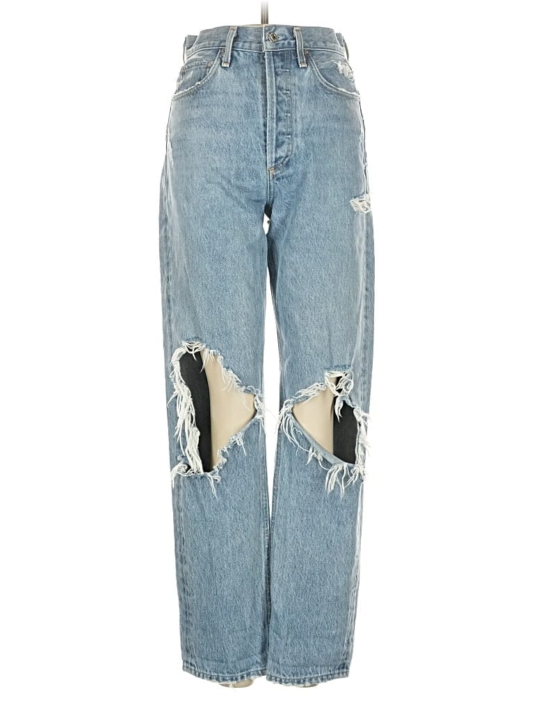 Pre-owned Agolde Jeans In Blue