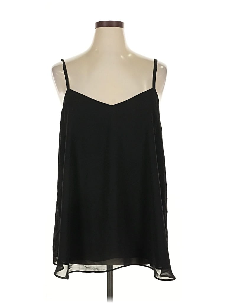 Pre-owned Torrid Tank Top Black Strapless Neckline Tops