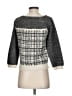 Ann Taylor LOFT Tweed Plaid Gray Pullover Sweater Size XS - photo 2