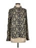 On 34th Gold Long Sleeve Blouse Size XS - photo 1