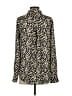 On 34th Gold Long Sleeve Blouse Size XS - photo 2
