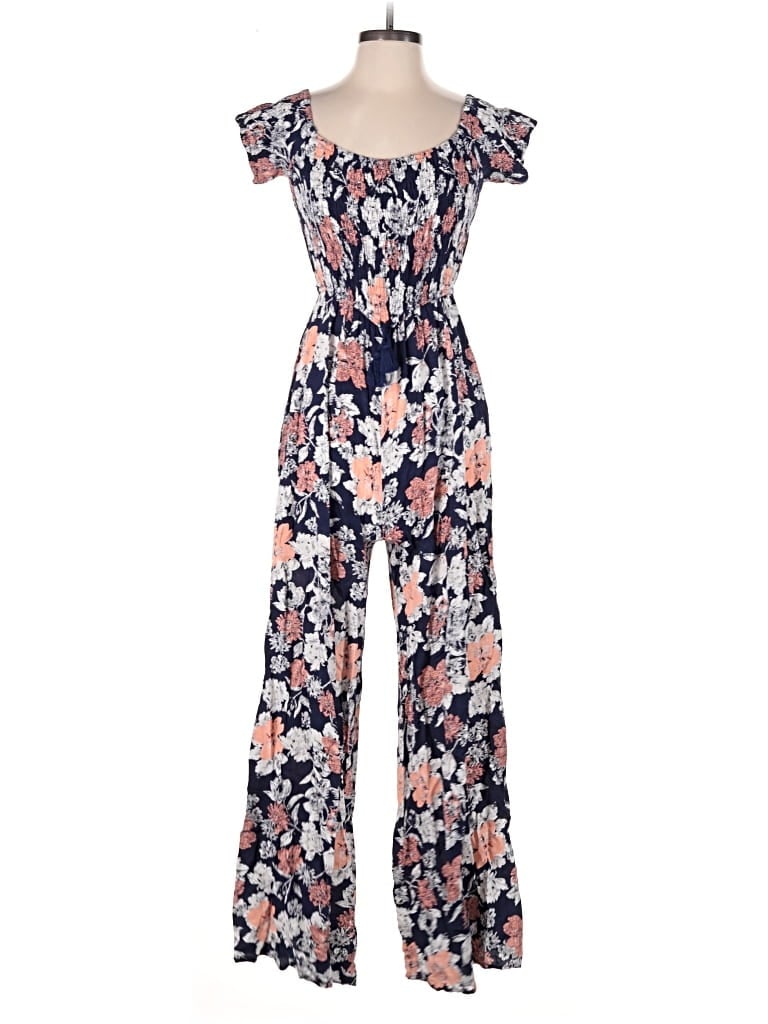 Pre-owned Band Of Gypsies Jumpsuit In Blue