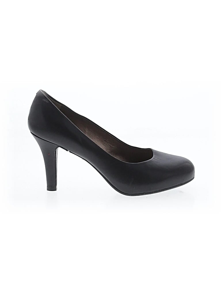 Pre-owned Geox Respira Heels In Black