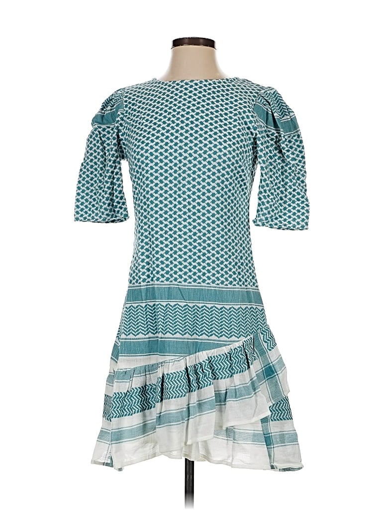 Summery Copenhagen Casual Dress In Green