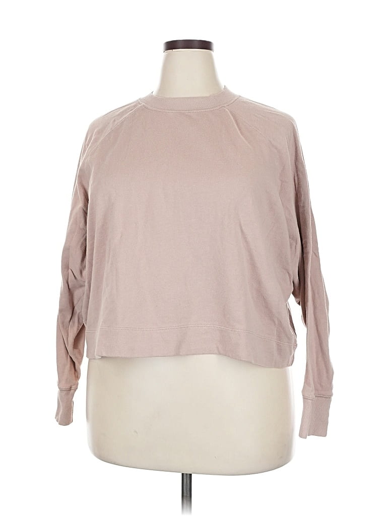 Pre-owned Vuori Sweatshirt In Pink