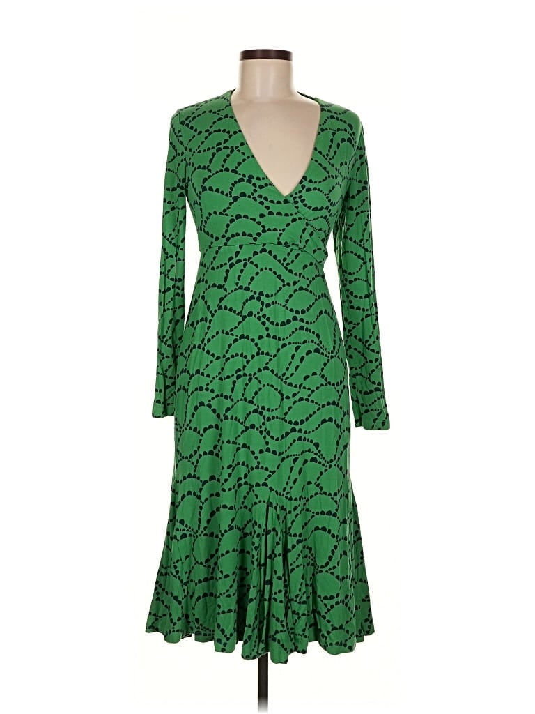 Pre-owned Boden Cocktail Dress In Green