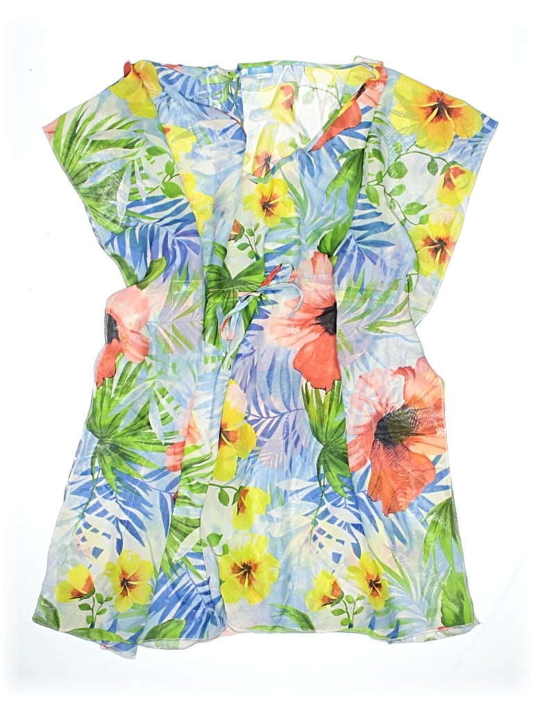 Pre-owned Kai Swimsuit Cover Up In Blue