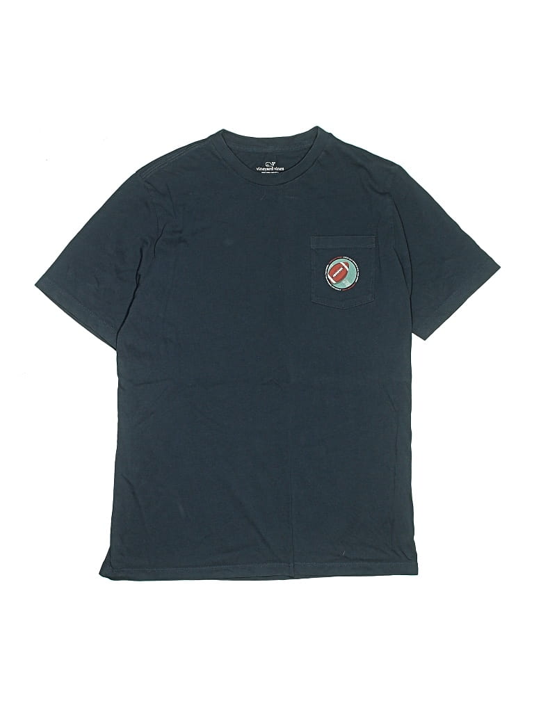 Pre-owned Vineyard Vines Kids' Short Sleeve T-shirt In Blue