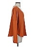 She + Sky Orange Pullover Sweater Size S - photo 4