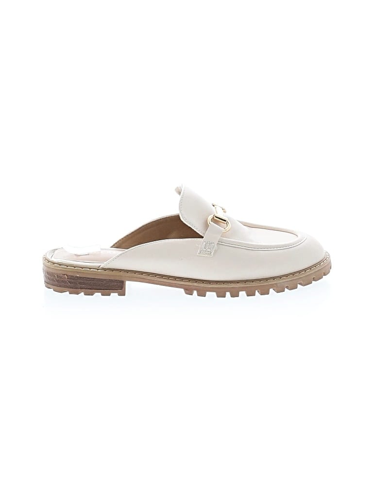 Pre-owned Sincerely Jules Mule/clog In White
