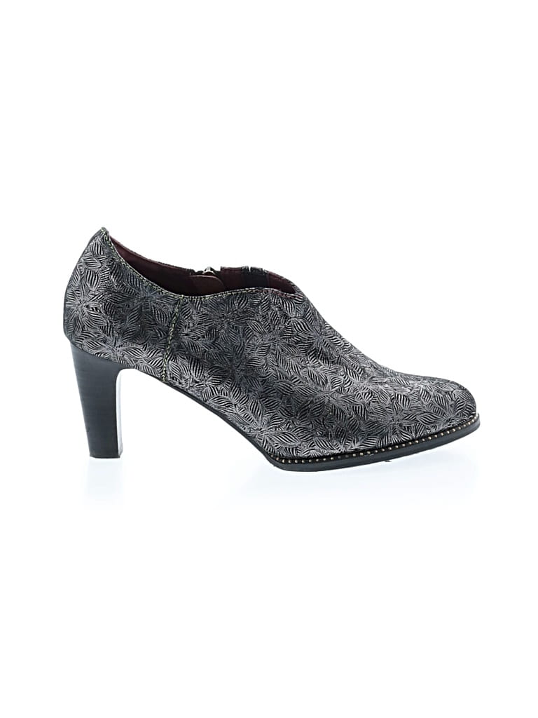 Pre-owned Spring Step Ankle Boots In Black