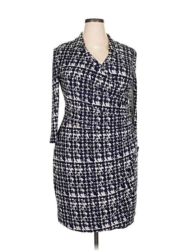 Pre-owned American Living Casual Dress In Blue