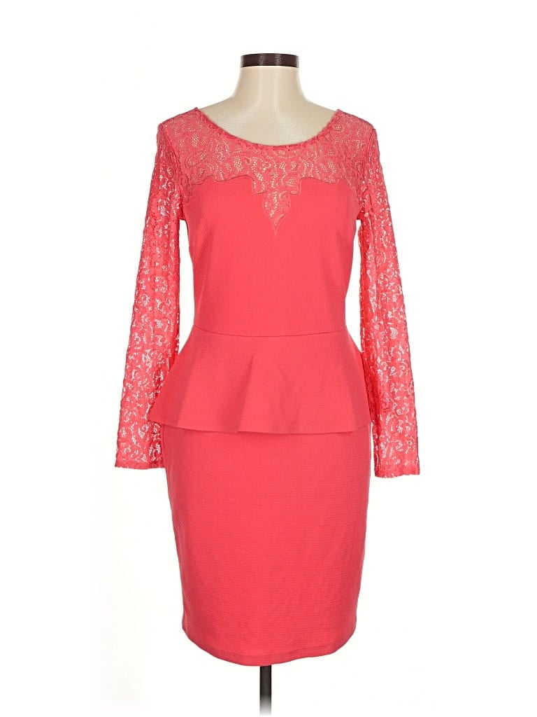 Pre-owned Thalia Sodi Cocktail Dress In Red