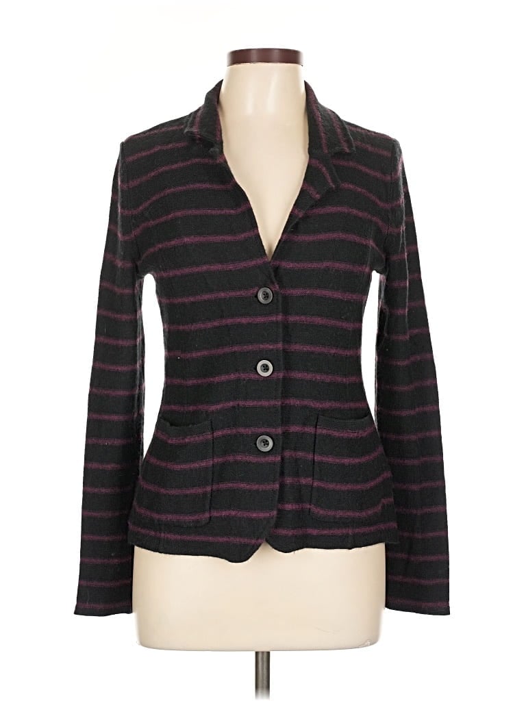 Pre-owned Tahari Cardigan Sweater In Black