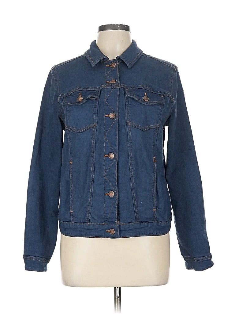 Pre-owned Any Body Denim Jacket In Blue