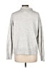 Treasure & Bond Metallic Silver Turtleneck Sweater Size M - photo 2