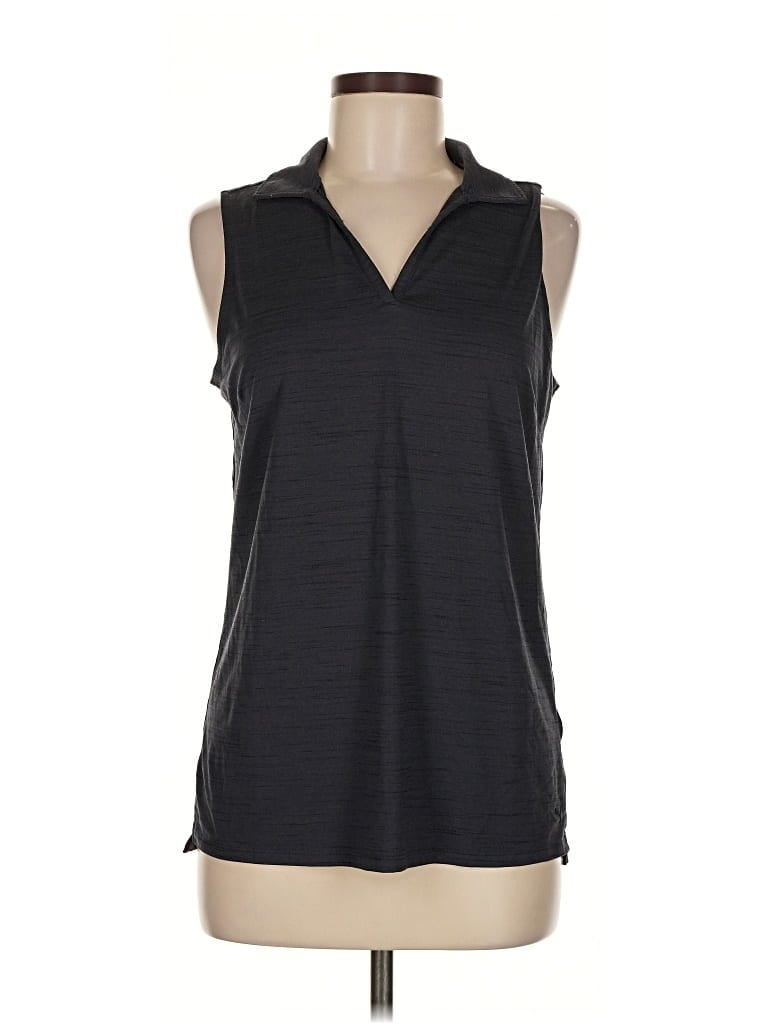 Pre-owned Puma Sleeveless T-shirt In Gray