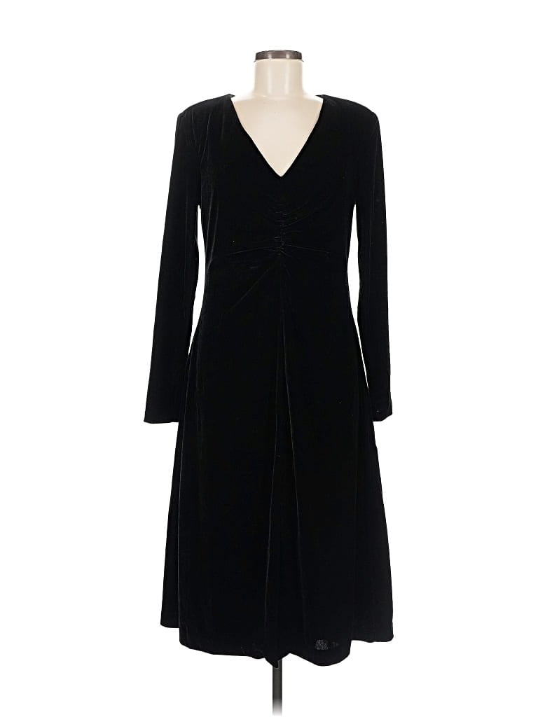 Pre-owned Laundry By Shelli Segal Cocktail Dress In Black